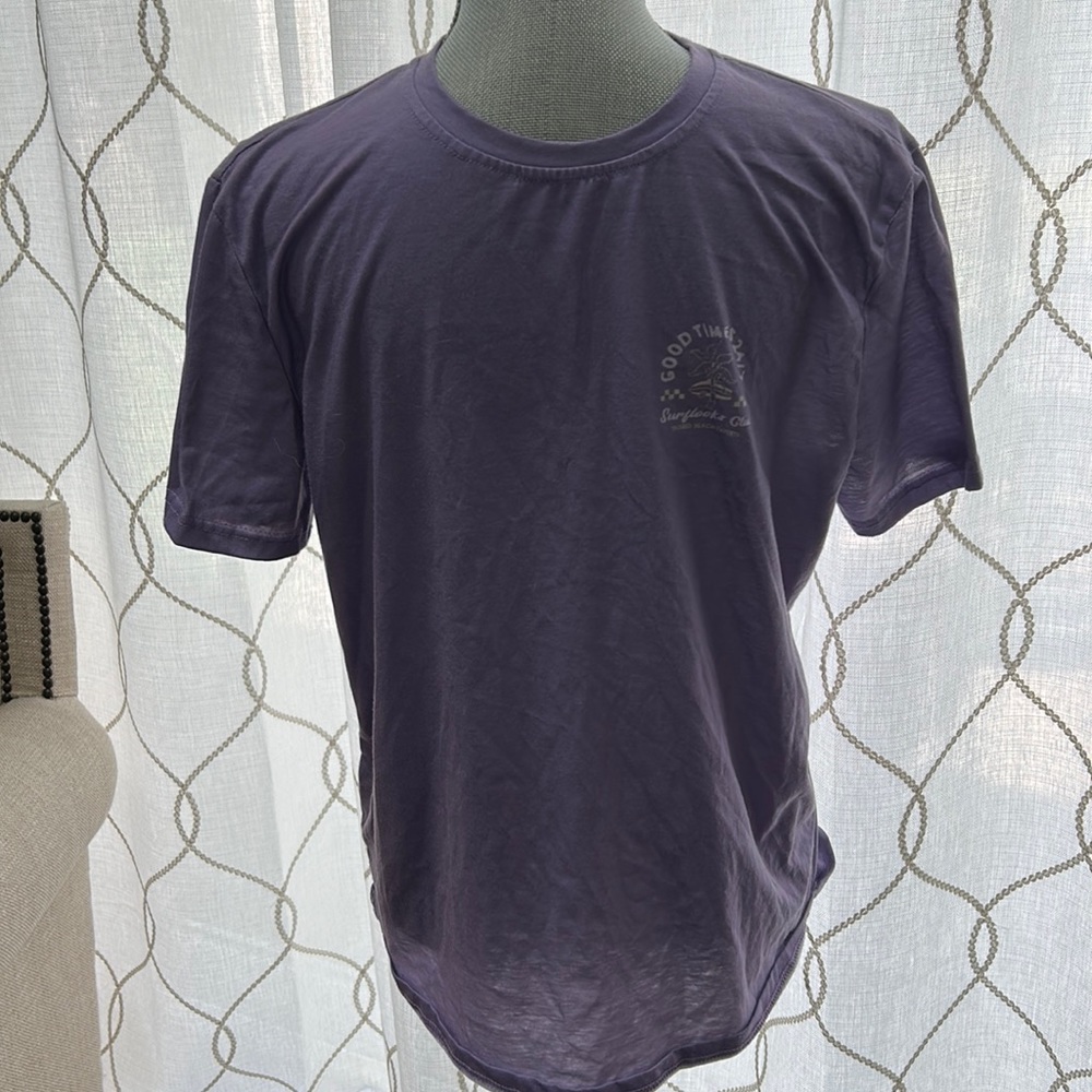 Purple graphic tee